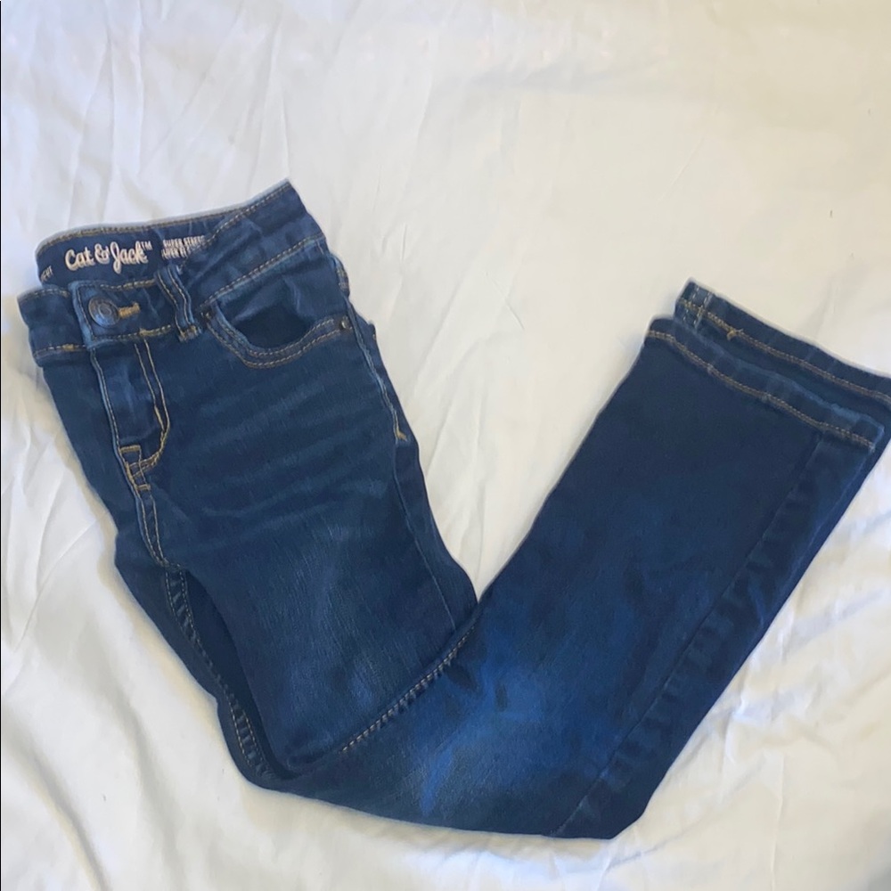 Cat & Jack Little Girl Blue Jeans